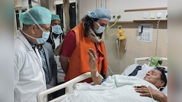 कांग्रेस नेता आरआर तिवारी की तबीयत बिगड़ी, जयपुर SMS में भर्ती, मिलने पहुंचे बालमुकुंद आचार्य