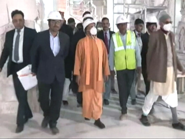 Ahead Of PM Modi's Visit, Yogi Adityanath In Ayodhya Today