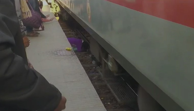 Video: Bihar Woman, 2 Children Survive After Train Goes Over Them