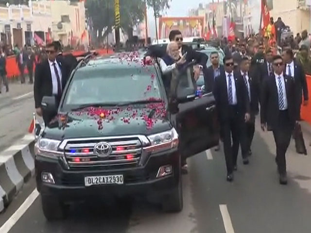 PM Modi's Mega Roadshow In Ayodhya Weeks Ahead Of Ram Temple Event