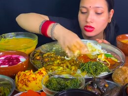 यूट्यूबर ने मुकबंग वीडियो में 20 मिनट में खाया इतना खाना, लोगों बोले - "कोई भी एक दिन में इतना खाना नहीं खा सकता"