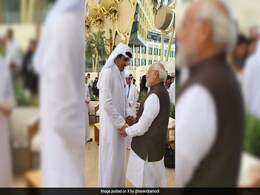 "Had Good Conversation": PM Modi Meets Qatar Ruler At Dubai Summit "Had Good Conversation": PM Modi Meets Qatar Ruler At Dubai Summit