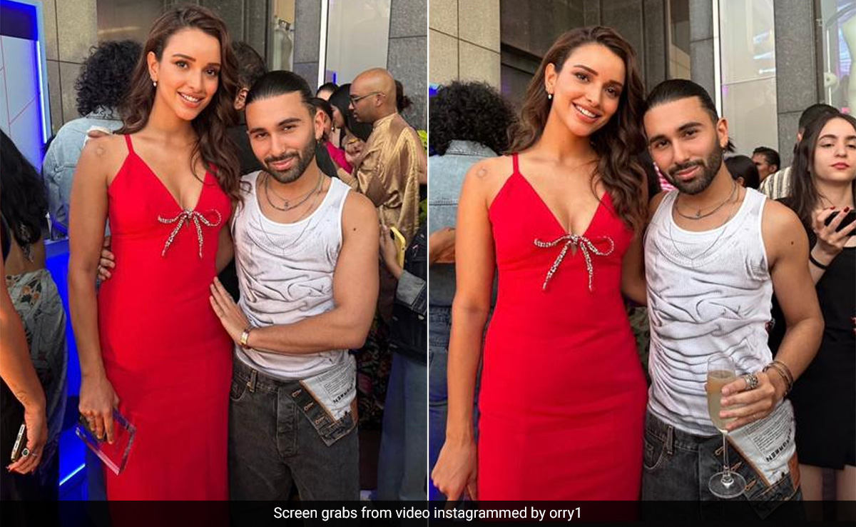 In A Red Dress With A Crystal Bow, Triptii Dimri Is Truly This Year's Best Christmas Gift That Bollywood Gave To Us