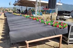 Mass Burial Of Manipur Violence Victims Today, Heavy Security Deployed Mass Burial Of Manipur Violence Victims Today, Heavy Security Deployed