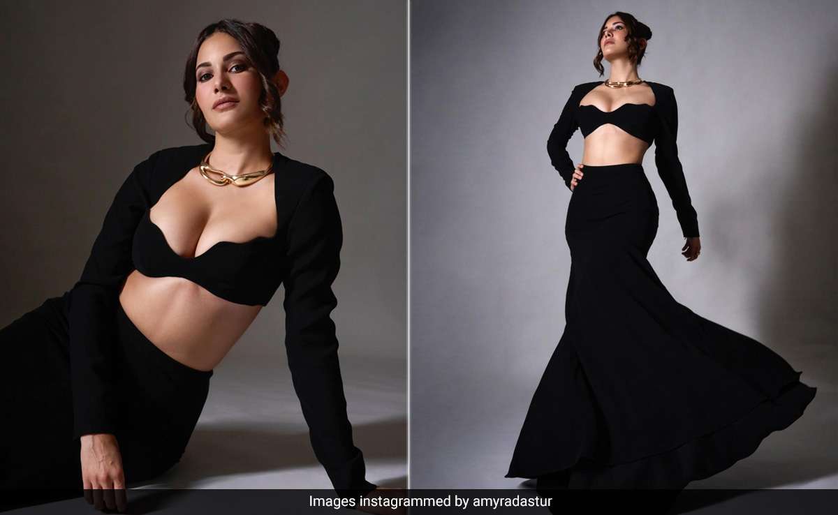 Amyra Dastur Said Goodbye To The LBD And Hello To The Boldest Black Co-Ord Set We've Seen All Year