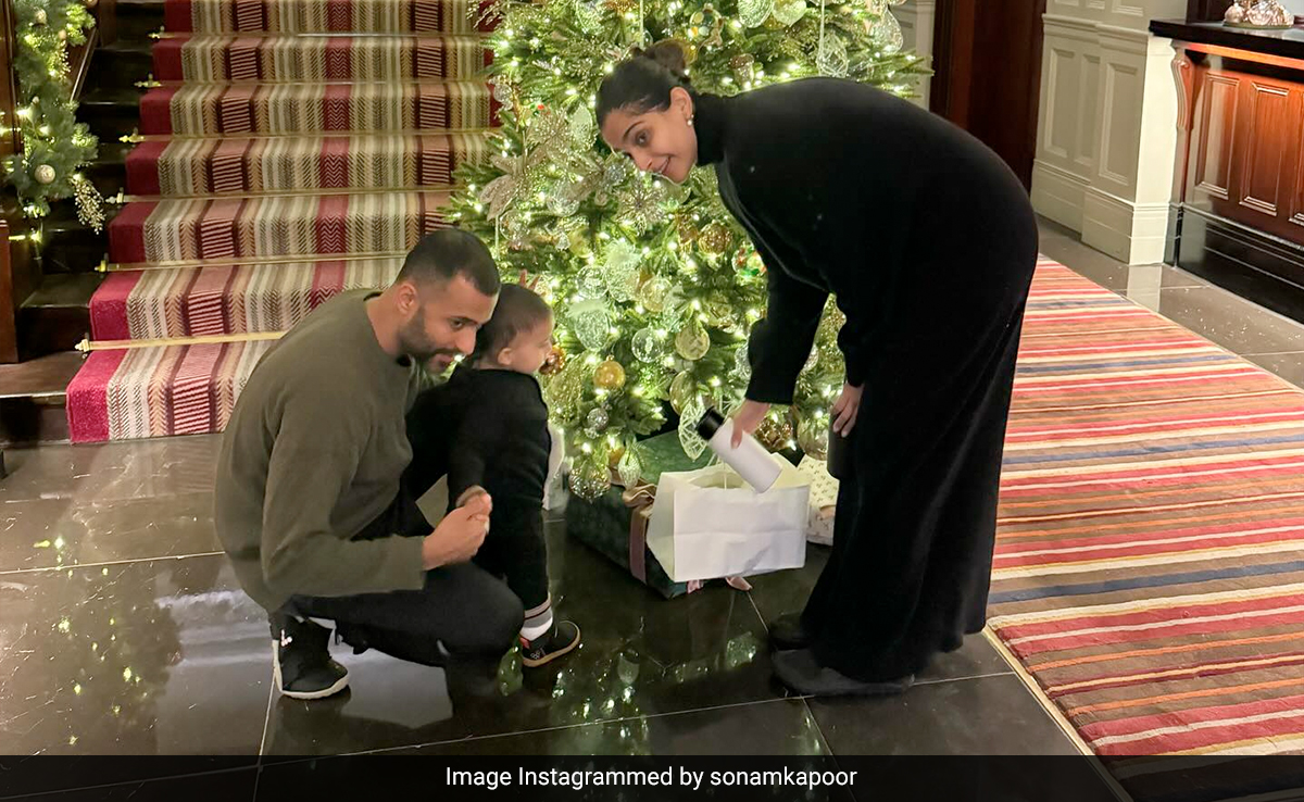 Christmas 2023: Inside Sonam Kapoor, Anand Ahuja And Son Vayu's Festivities In London