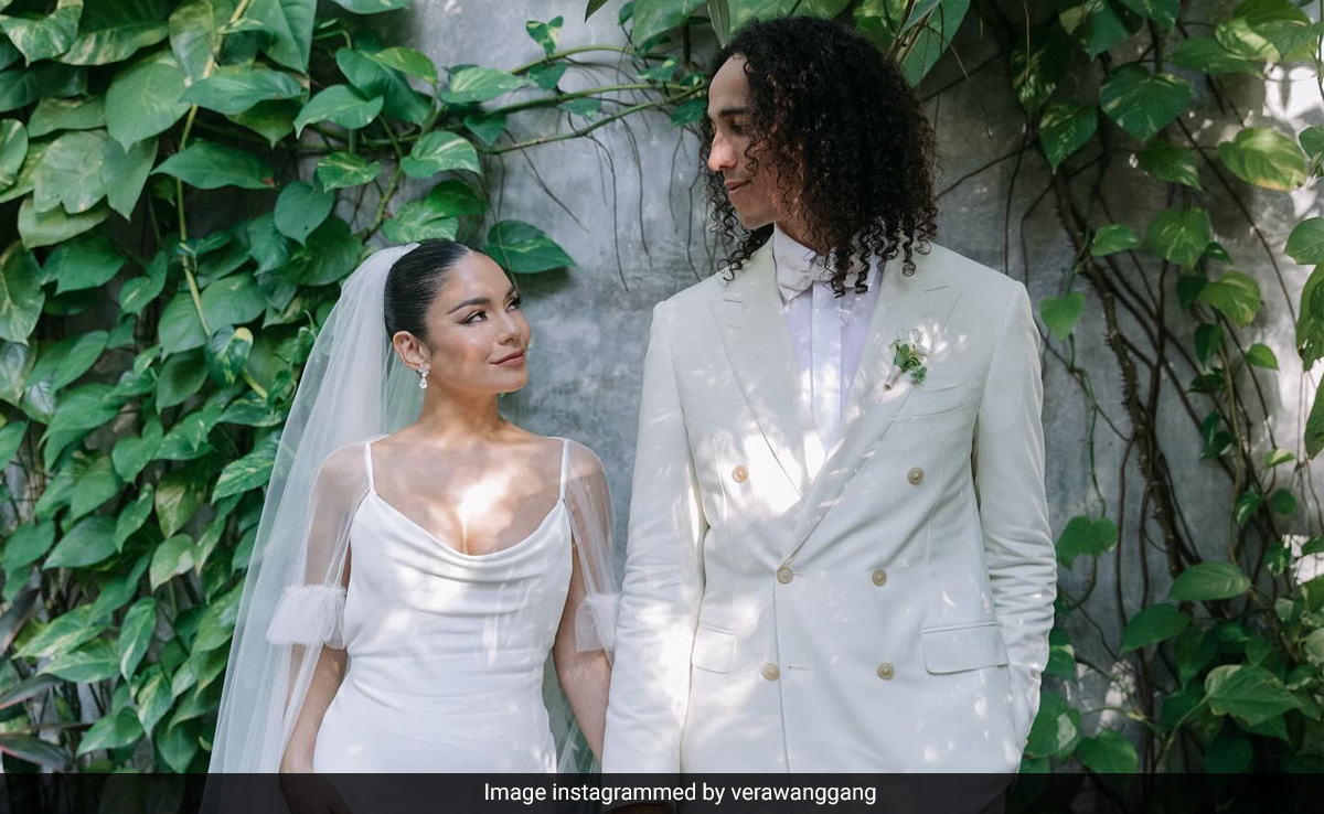 Vanessa Hudgens Makes For An Elegant Vera Wang Bride To Marry Cole Tucker In A Mexican Wedding
