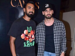 जीजा KL Rahul के साथ अहान शेट्टी का क्लासी ब्&zwj;लैक एंड व्&zwj;हाइट फोटोशूट, स्टाइल देख बन जाएंगे फैन