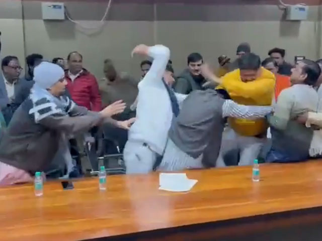 Punches, Chairs And Table Used During 'Wrestling Match' At UP Municipal Meet