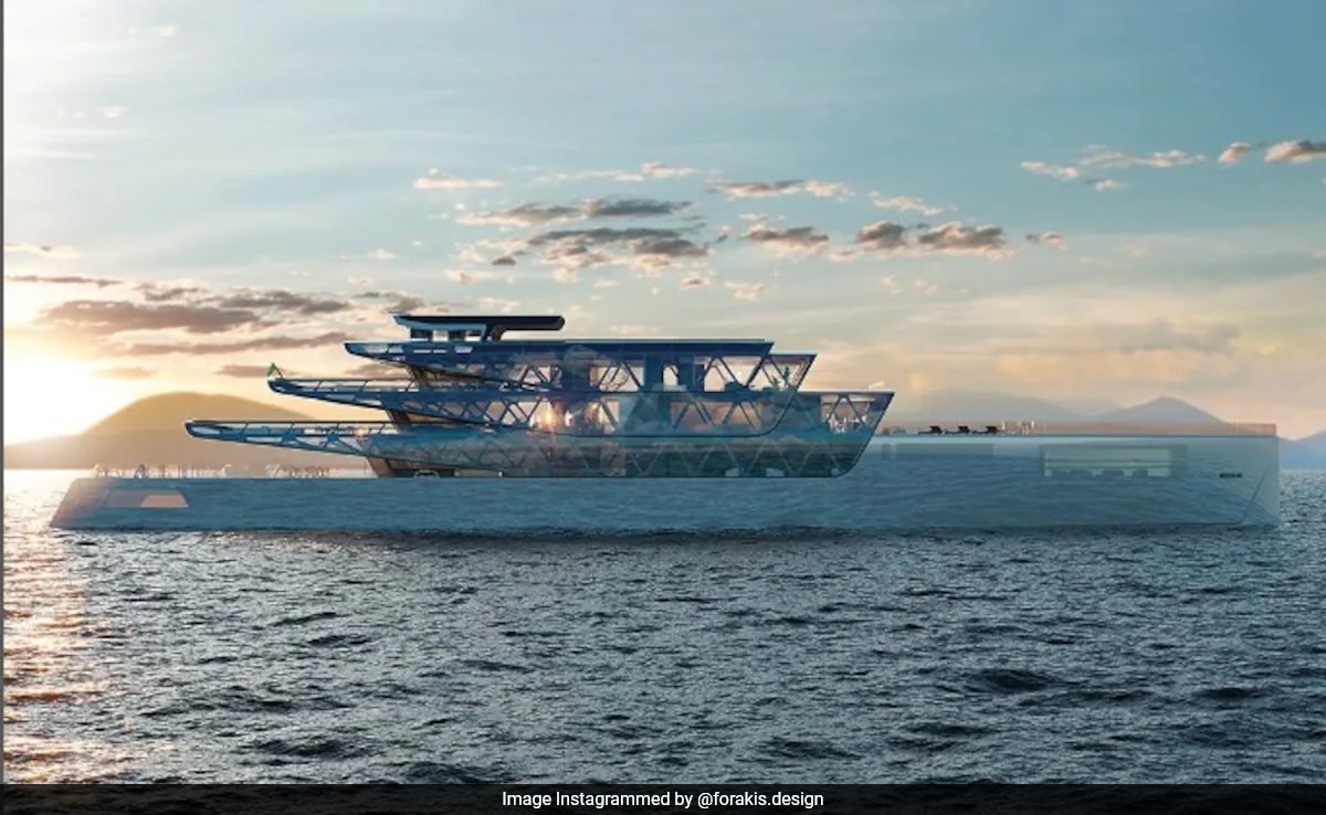 This 3D-Printed Superyacht Concept Is Designed To Be "Virtually Invisible" - Vimarsana News
