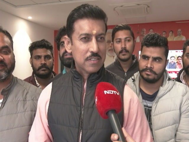 Who Will Be Rajasthan Chief Minister If BJP Wins? What Rajyavardhan Rathore Said