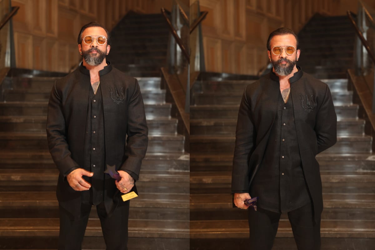 Dapper Shivohaam: A Striking Vision in Black