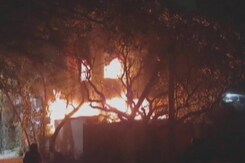 Fire At Bungalow In Delhi's Upscale Greater Kailash Fire At Bungalow In Delhi's Upscale Greater Kailash