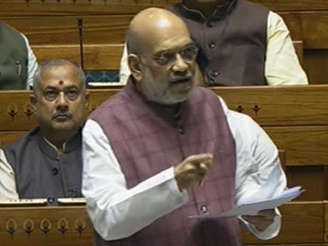 कश्मीरी पंडितों को हक देने का बिल : जम्मू-कश्मीर पुनर्गठन बिल पर लोकसभा में अमित शाह