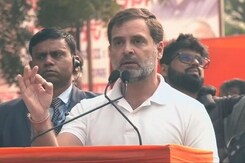 'Suspension Of MPs Silenced 60% Citizens': Rahul Gandhi At Delhi Protest 'Suspension Of MPs Silenced 60% Citizens': Rahul Gandhi At Delhi Protest
