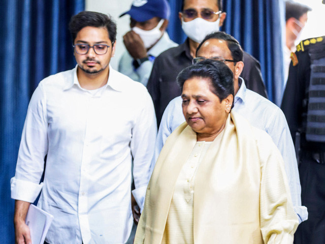 Mayawati Announces Nephew Akash Anand As Political Successor At Party Meet