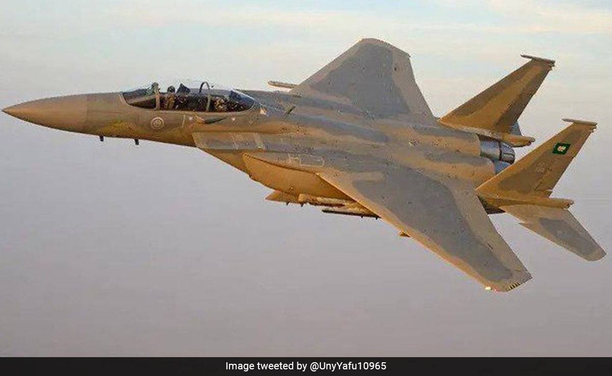 2 Crew Members Killed As Saudi Fighter Jet Crashes During Training Exercise