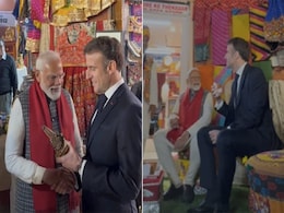 VIDEO : जयपुर में PM मोदी ने फ्रांस के राष्ट्रपति से की 'चाय पर चर्चा', राम मंदिर की रेप्लिका की गिफ्ट VIDEO : जयपुर में PM मोदी ने फ्रांस के राष्ट्रपति से की 'चाय पर चर्चा', राम मंदिर की रेप्लिका की गिफ्ट