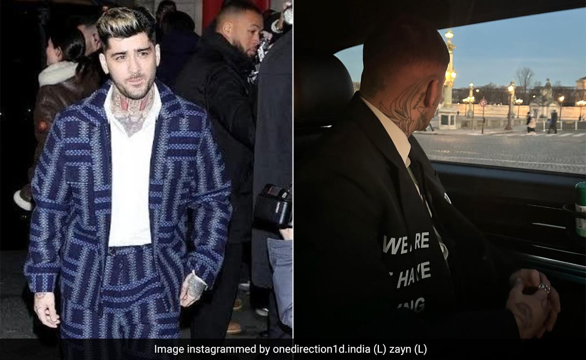 After Many Years, Zayn Malik Returned To Paris Fashion Week In Edgy Suits And A Hair Makeover In Between Shows
