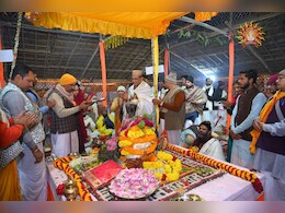 Rituals With Fruits, Sugar, <i> Havan </i> In Ram Temple On Day 5 Of Pran Pratishtha