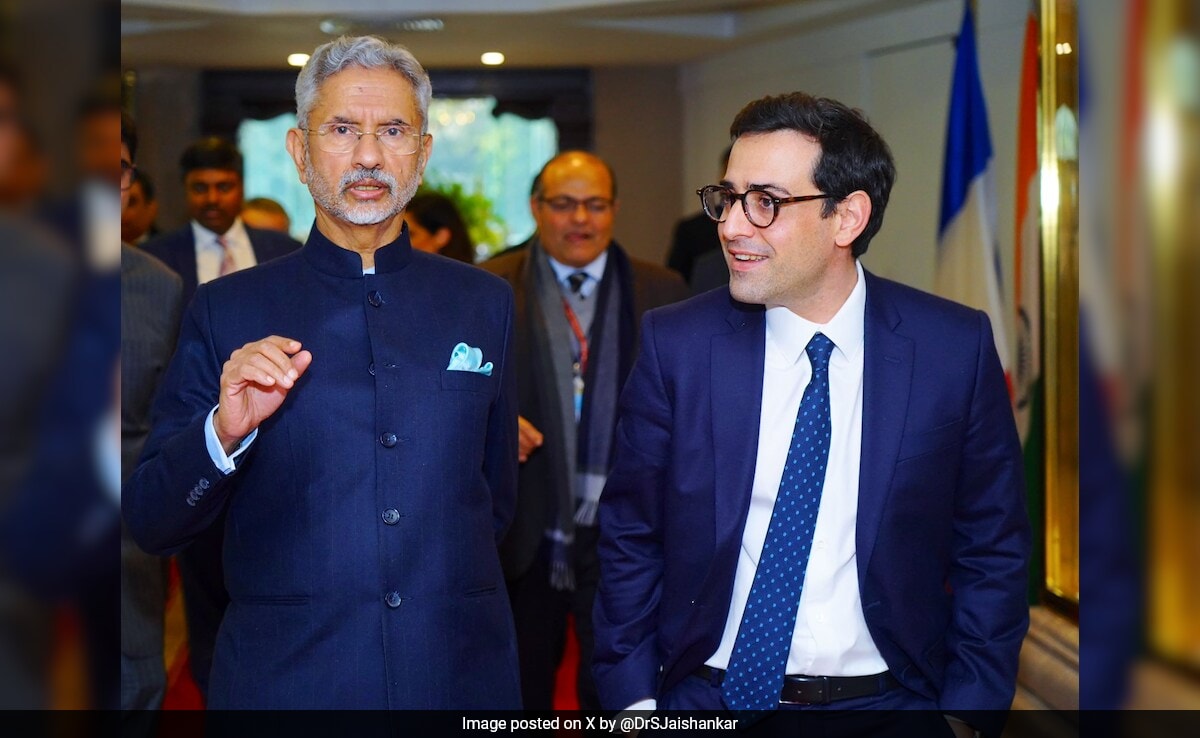 S Jaishankar Meets French Counterpart Stephane Sejourne, Discusses Regional, Global Issues - Vimarsana News