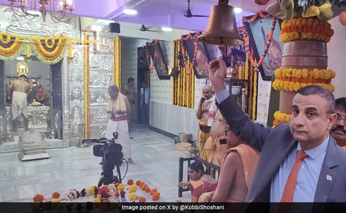 "My Dream To Be In Ayodhya": Israeli Envoy As He Visits Ram Mandir In Mumbai