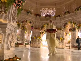 In Pics: PM Modi Joins Consecration Ceremony At Grand Ram Temple