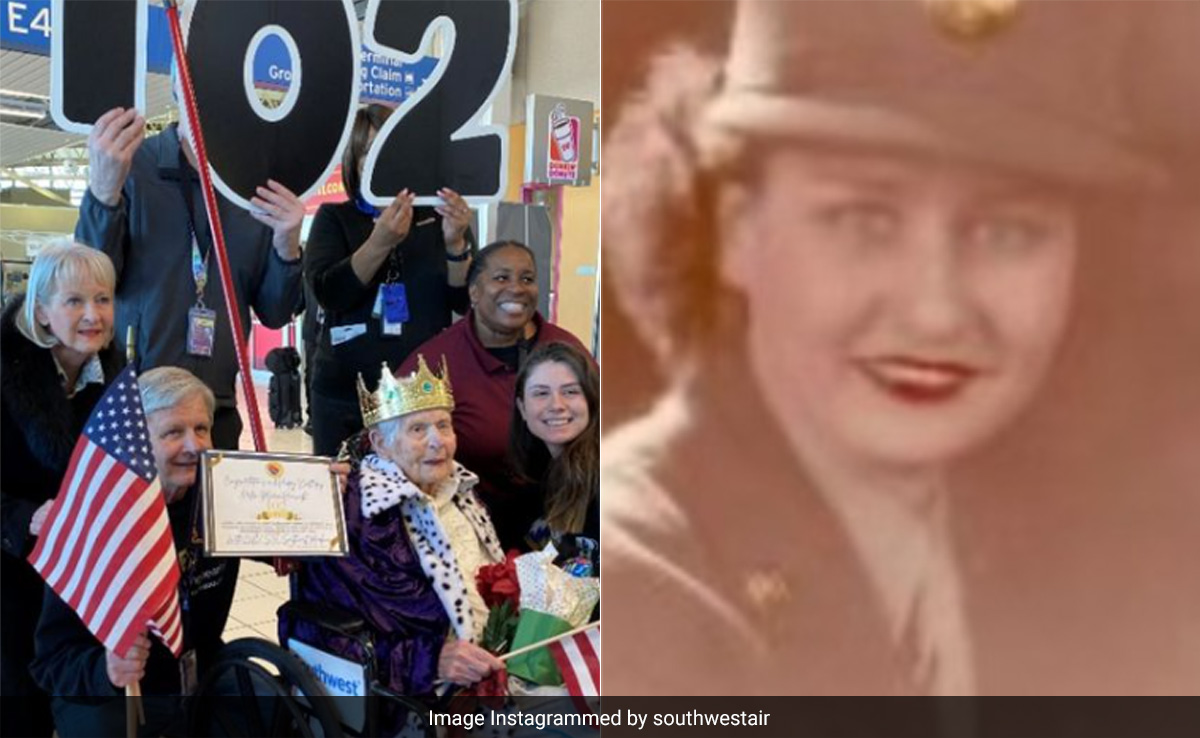 US Airline Surprises World War II Veteran On Her 102nd Birthday, Internet Loves It