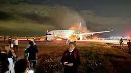 Flier Rescued From Burning Plane Shares What Happened, Posts Shocking Pic