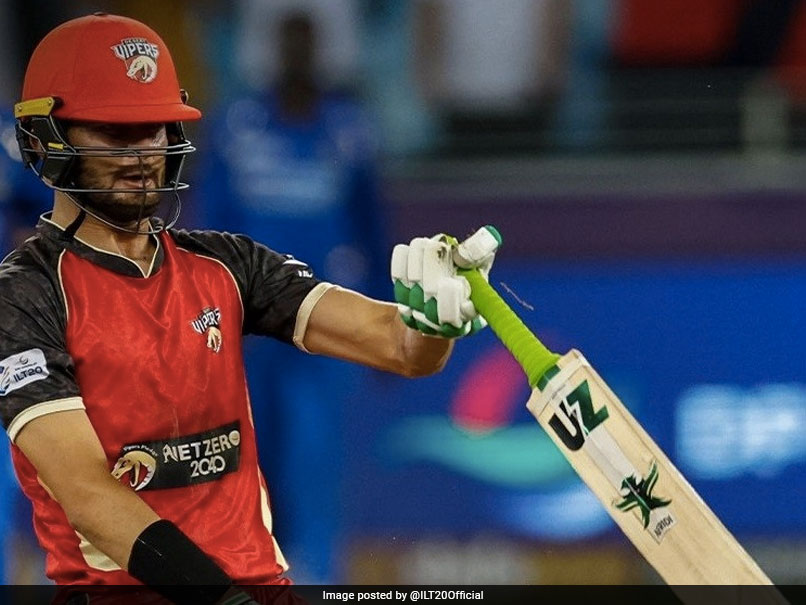 Watch: Shaheen Throws Bat In Celebration During Desert Vipers' Victory Over MI Emirates In ILT20