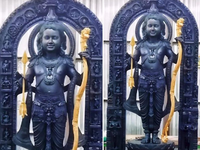 Ram Mandir Pran Pratishta: आज रामलला की प्रतिमा को 100 से ज्&zwj;यादा कलशों के जल से कराया जाएगा स्&zwj;नान