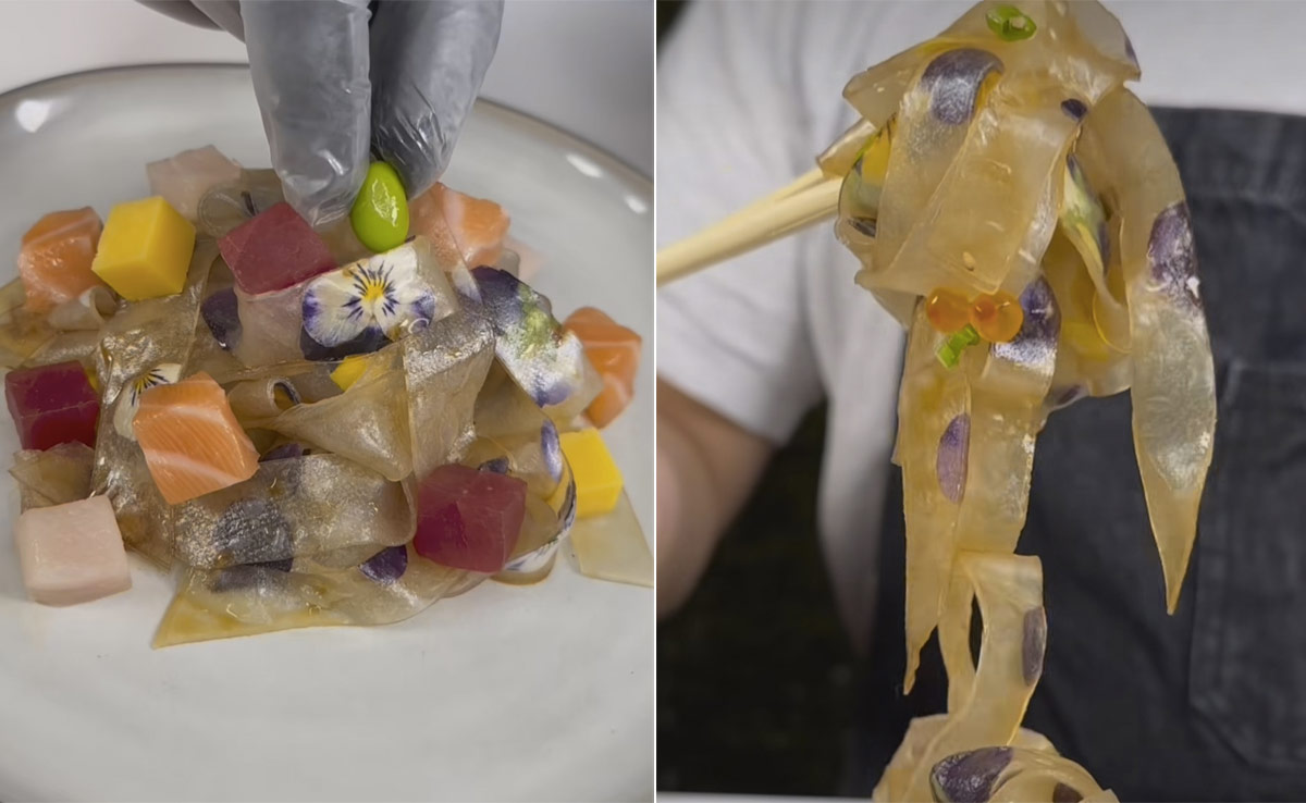 Viral Now: Florida Restaurant's Unique "Sushi Pasta" Divides Internet