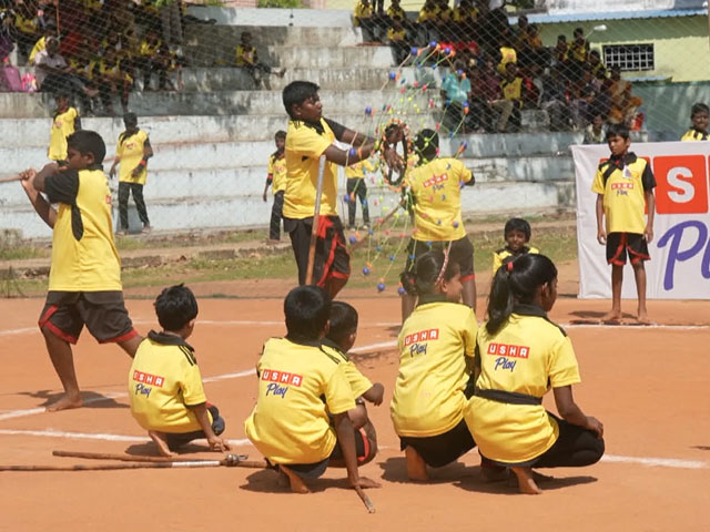 Revival Of Cultural Sports By Usha Silai School Women