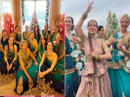 विदेशियों पर भी चढ़ा भगवान की भक्ति का खुमार, सुंदरियों ने फूलों से सज कर यूं दिखाई भक्ति विदेशियों पर भी चढ़ा भगवान की भक्ति का खुमार, सुंदरियों ने फूलों से सज कर यूं दिखाई भक्ति