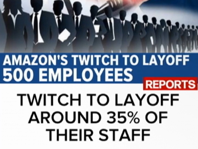 Amazon's Twitch To Lay Off 500 Employees