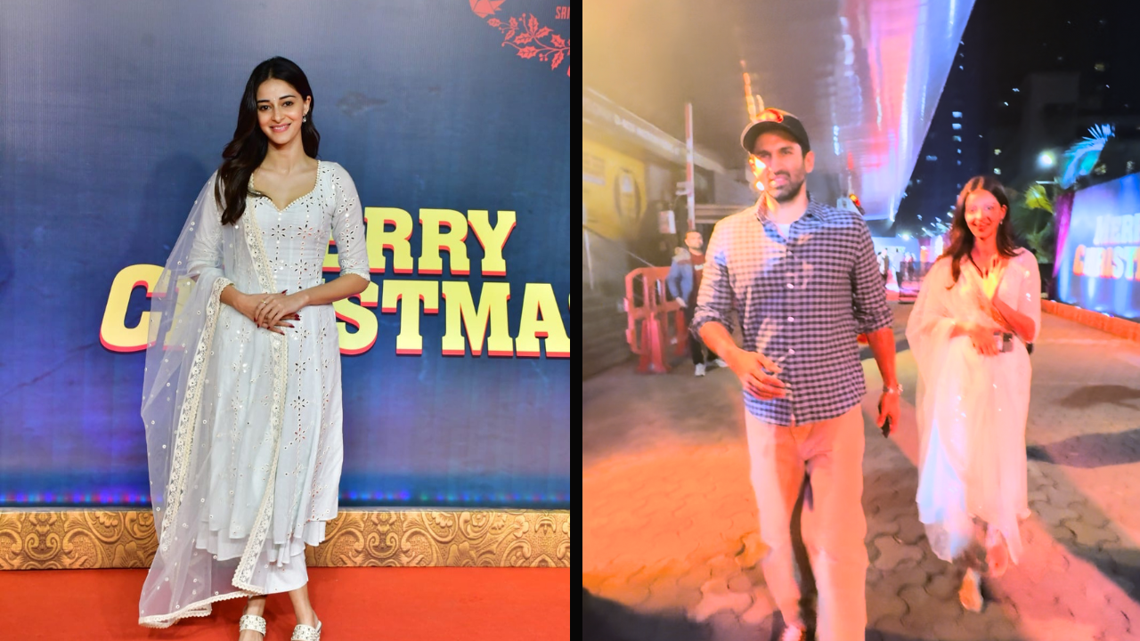 Ananya Panday Was Sheer Ethereal Elegance On The Red Carpet In A White <i>Anarkali</i> Suit