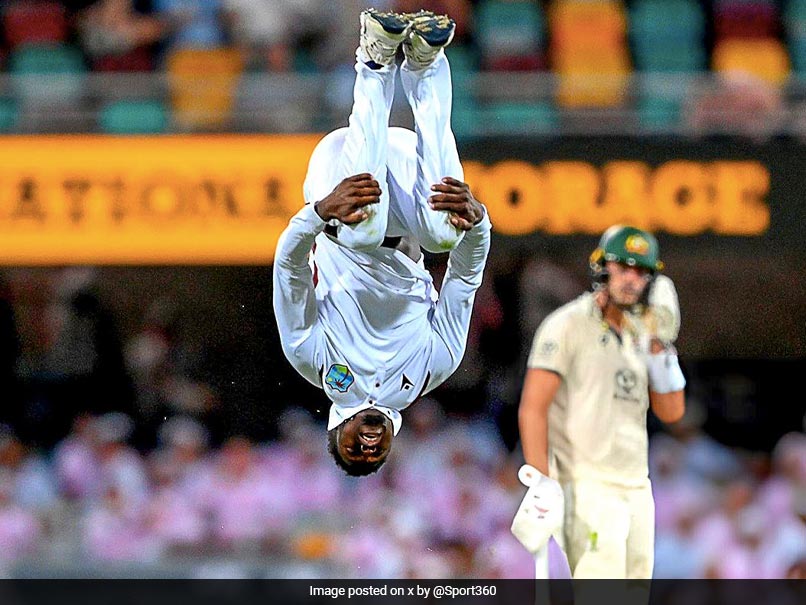West Indies Youngster's Cartwheel Celebration Against Australia Breaks Internet - Watch