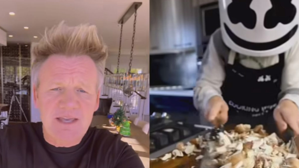 Watch: Gordon Ramsay Reacts To DJ Marshmello Cooking, Video Is Viral Now