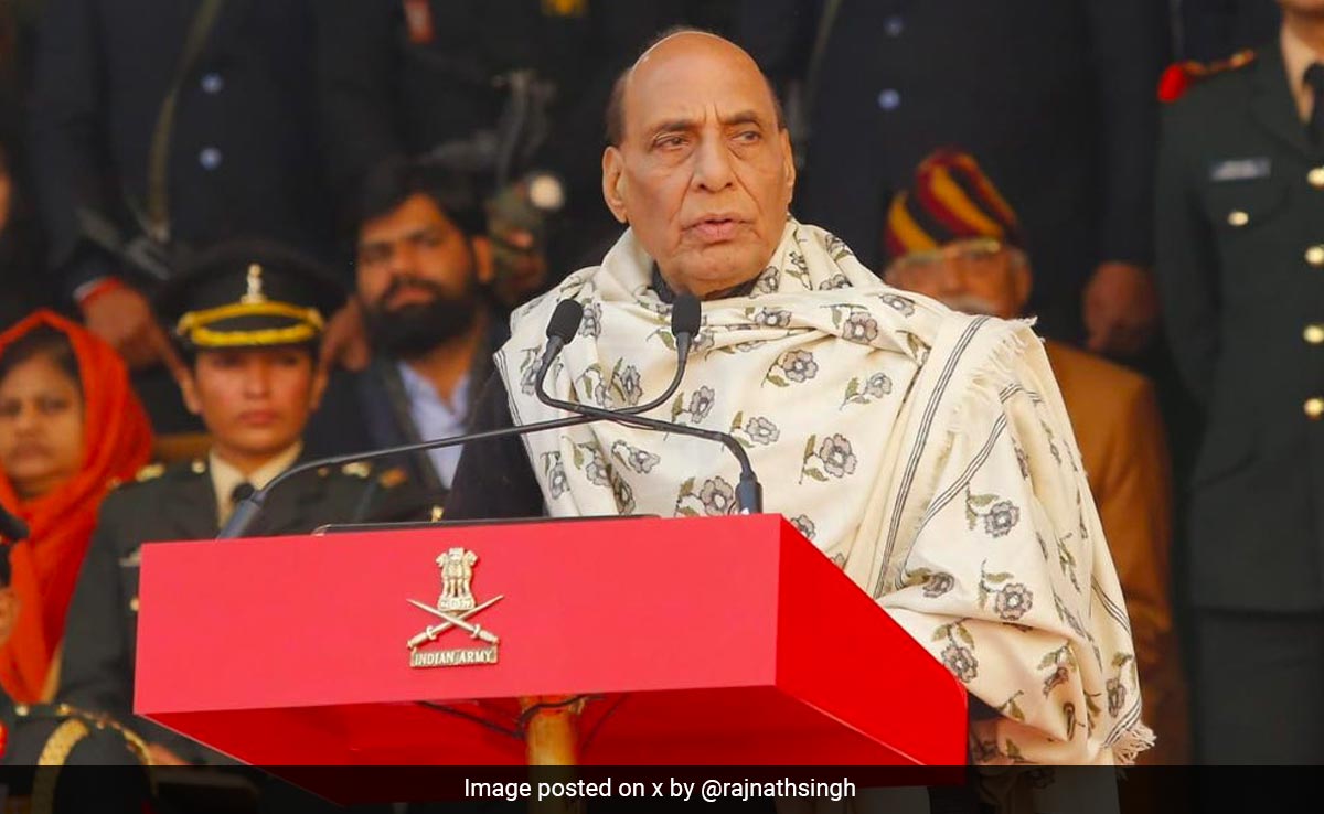 "PM Modi Started New Era, Has Lord Ram's Blessings": Rajnath Singh