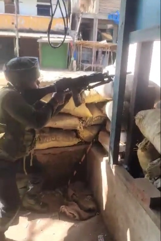 Video: Fierce Gunfight Between Security Forces And Insurgents In Manipur's Moreh