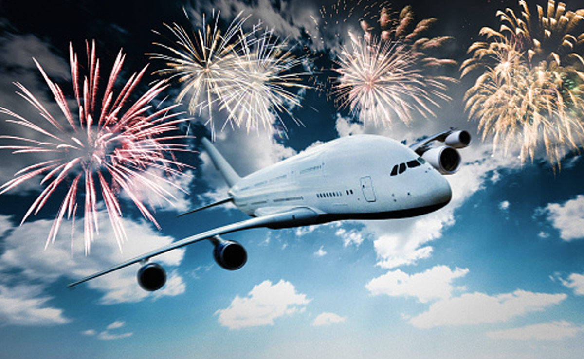 Passengers Boarded Plane To Celebrate New Year's Twice. Then This Happened