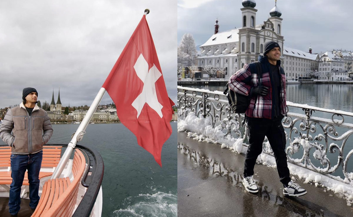 Neeraj Chopra's Travel Diaries In Lucerne Perfectly Captures Switzerland's Old World Charm