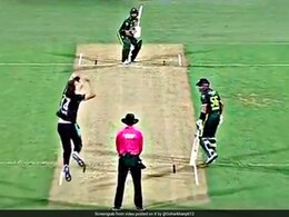 Watch: Pakistan Star's Monstrous Six Lands On The Road, Fan Runs Away With Ball