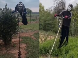 खेतों में हवा में तैरता दिखा 'शैतान', वायरल वीडियो देख उड़े लोगों के होश, पूरा माजरा जान छूट जाएगी हंसी खेतों में हवा में तैरता दिखा 'शैतान', वायरल वीडियो देख उड़े लोगों के होश, पूरा माजरा जान छूट जाएगी हंसी