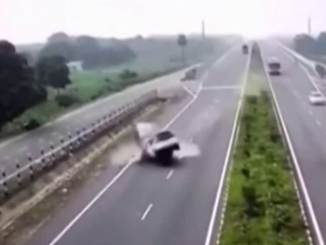 Head-On Collision Between 2 Cars In Andhra Leaves 3 Dead