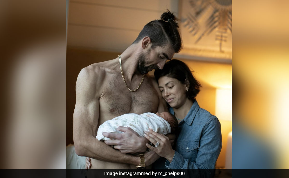 Michael Phelps And Nicole Phelps Welcome Baby Number 4, Making Them An Adorable "Family Of 6"
