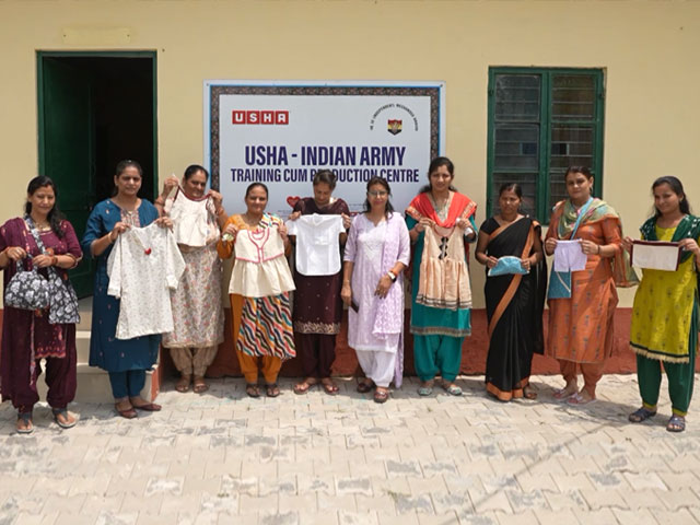 Usha's Proud Association With Indian Armed Forces