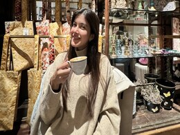 Shanaya Kapoor Combats Winter Blues With A Steamy Cup Of Cappuccino - See Pic Shanaya Kapoor Combats Winter Blues With A Steamy Cup Of Cappuccino - See Pic