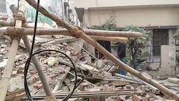 Video: Under-Construction Building Collapses In Lucknow, Nearby Home Develops Cracks