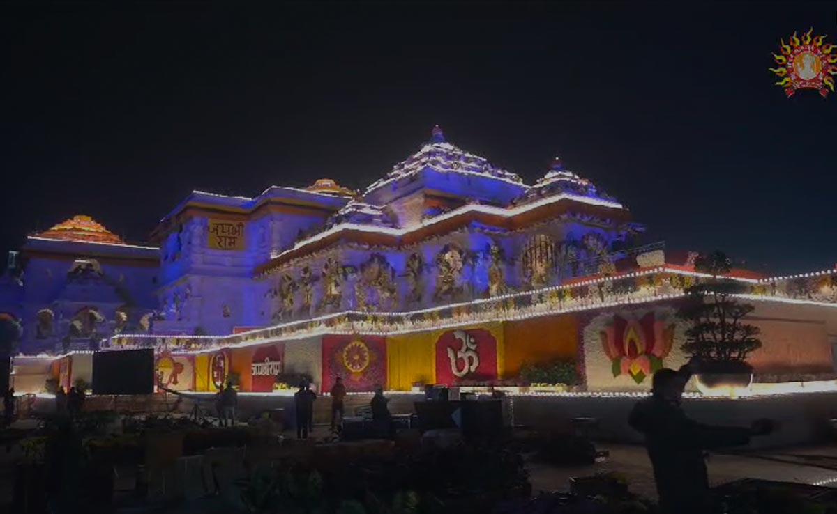 Ram Mandir Ayodhya: राम मंदिर का नया वीडियो आया सामने, फिल्म का सेट भी है इसके आगे फेल